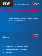 Introduction of CAP1400 IVR Experiments