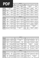 Horarios Grupos Bachillerato 2024