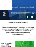 Sistemas de Generacion OFF-GRID AIEP