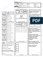 Ficha Oficial D&D 5E Máo Rãng - Renascido