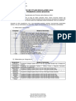 Lista de Utiles 2024 Primeros Basicos