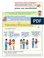 Tutoría - Me Expreso Con Asertividad