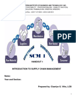 SCM Handout 1 - 060241