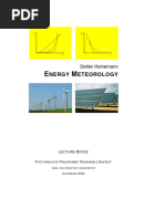 Energy Meteorology