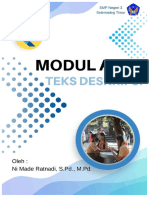 Modul Ajar Bahasa Indonesia - Teks Deskripsi - Fase D