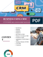 Business Using CRM