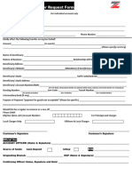 Foreign Funds Transfer Request Form For Individuals