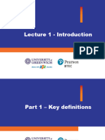 Lecture 1 - Key HRM Concept