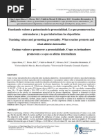 Regulación Emocional de Los Resultados Adversos en Competición: Estrategias Funcionales en Deportes Colectivos