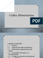 Codex Alimentarius Listo