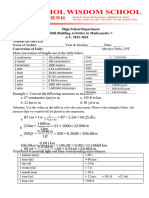 SBA. Conversion of Units