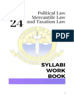 Political Law Mercantile and Taxation Law v1