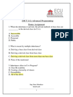 (MCT 212) Advanced Programming Bonus Assignment: Eng. Nour Mandour Good Luck