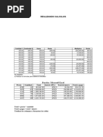 Actividad Excel Informactica