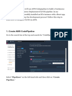 Implementing CI - CD Aws Code Pipeline