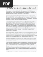 04 - O Futuro e A Elite Dos Poderosos