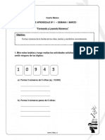 4o Basico Marzo Guias de Aprendizaje Matematica