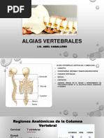 Algias Vertebrales.