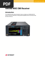 N9038B MXE EMI Receiver Config