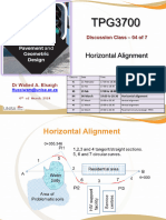 Class#4 - TPG3700 - 6 March - Horizontal Alignment