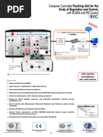 Computer Controlled Teaching Unit For The Study of Regulatio