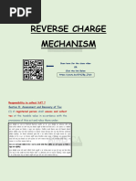 Reverse Charge Mechanism in VAT