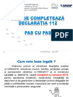 Declaratia 112