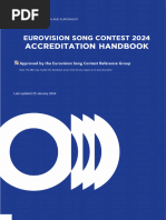 Approved by The Eurovision Song Contest Reference Group: Last Updated 25 January 2024