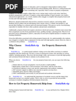 Property Homework