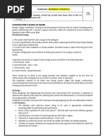 Scope of Work For The Supply and Installation of Solar Power System