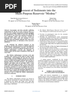 Assessment of Sediments Into The Multi-Purpose Reservoir "Modrac"