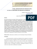 Proeduse. Escolarização para Adolescente em Conflito Com A Lei