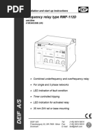 RMF-112D, Installation Instructions 4189340238 UK