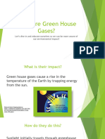 Green House Gas Power Point