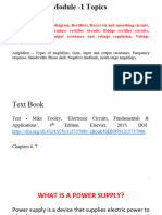 Basic Electronics Module 1