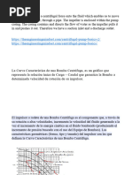 La Curva Característica de Una Bomba