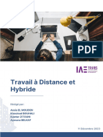 Travail À Distance Et Hybride