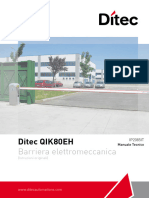 IT - Ditec Qik80EH Manuale Tecnico