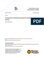 Development of A Mold Trial Procedure For Establishing A Robust P