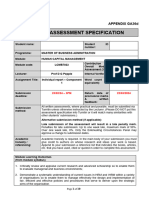 LCMB7023 - HRM-Assignment Brief - Component 1 January 2024