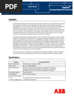 WFPEEUD230002C1 - en Harmony Distributed Control Unit (System Six) Data Sheet