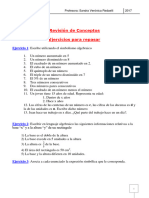 Guia #1 Revisión de Conceptos Ejercicios para Repasar: Ejercicio 1