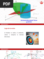 MA263 Sesión 4.2 Derivada Direccional, Vector Gradiente - Profesor