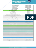 Calendario Academico 2024 DOCENTES