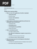 Distributed Systems Midterm Review