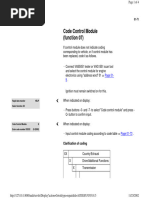 01-71 Code Control Module