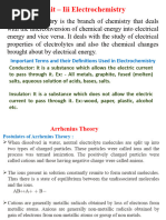 ELECTROCHEMISTRY