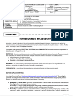 Lesson 1 - PART 1 INTRODUCTION TO ACCOUNTING