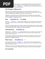 Homework Menu Third Grade