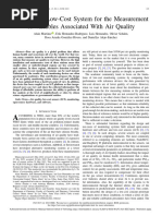 Design of A Low-Cost System For The Measurement of Variables Associated With Air Quality